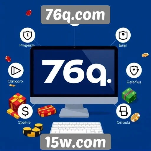 Exploração das principais funcionalidades do site 76q.com